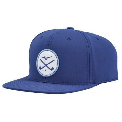 Gorra Mizuno Crossed Clubs Snapbk Hombre - Azules - Chile M716IOFDPV
